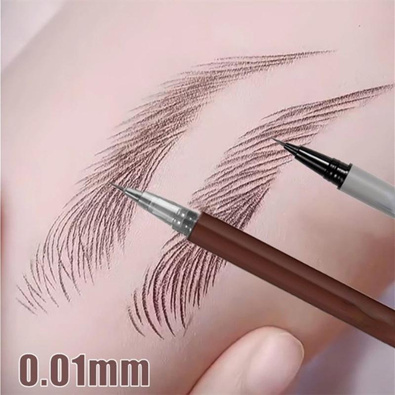 Super Thin Head 0.01mm Liquid Water Eyebrow Pencil Easy To Color Waterproof Anti-sweat Wild Eyebrow Pencil Makeup Beauty Tools
