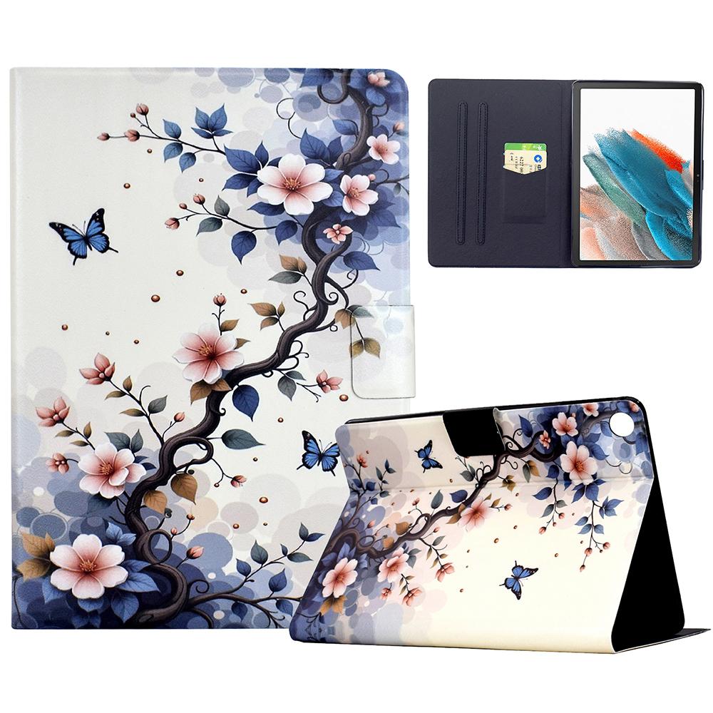 Stand Case for Samsung Galaxy Tab A8 10.5 (2021) X205/X200 Pattern Printing Tablet Leather Cover