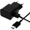 USB-C Cable - PHONILLICO - Compatible Samsung Galaxy NOTE 8/9 - 1 Meter - 2A Charger - Black