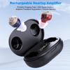 Hearing Aid For Elderly Hearing Amplifier For Seniors Rechargeable with Portable Charging Case