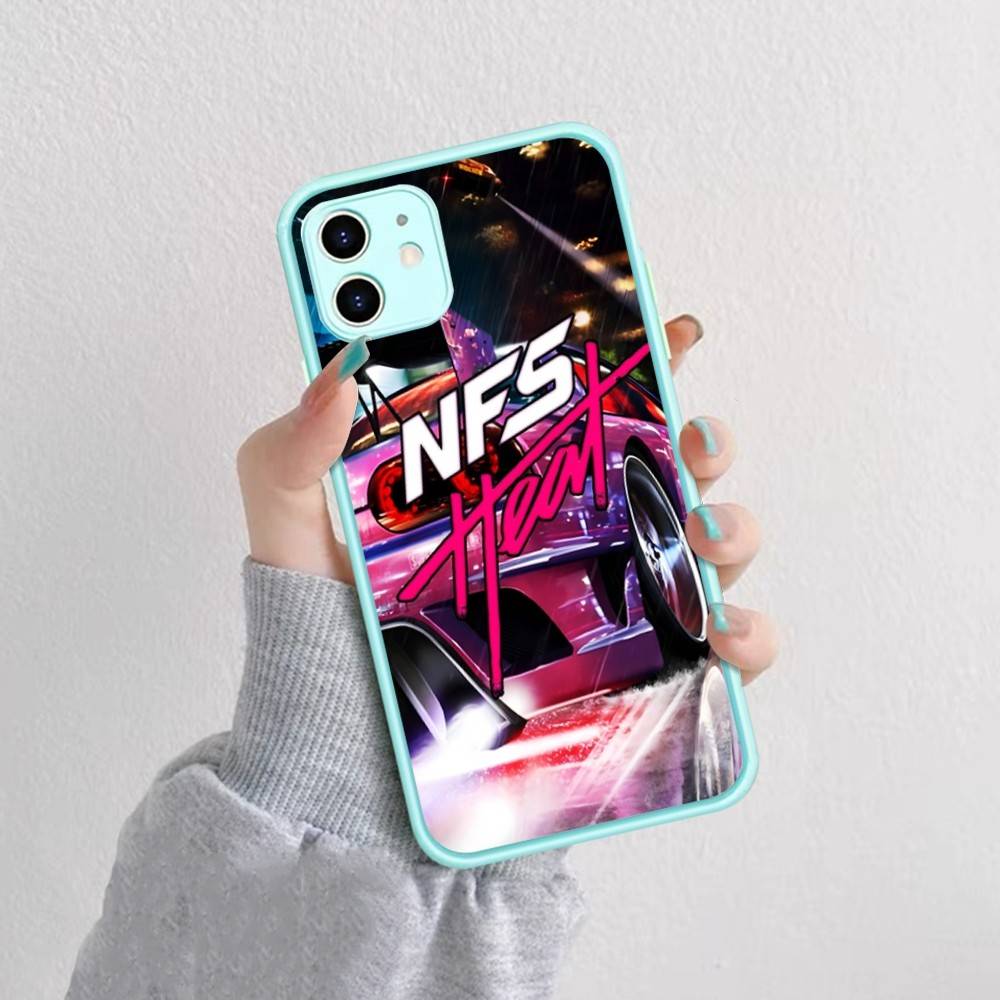 Need For Speed Heat Phone Case For IPhone 14 X XR XS 7 8 Plus 11 12 13 Pro MAX 13mini Matte Shockproof Case