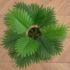 21 Leaves Fake Palm Tree Plastic Artificial Tropical Plants Faux Tropical Leaves  Indoor Decor