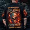 Vintage T-shirts For Men Shirts Short Sleeve Tops Skull Graphic Clothing O Neck Oversized Streetwear 5xl Summer Men's Shirt Tees