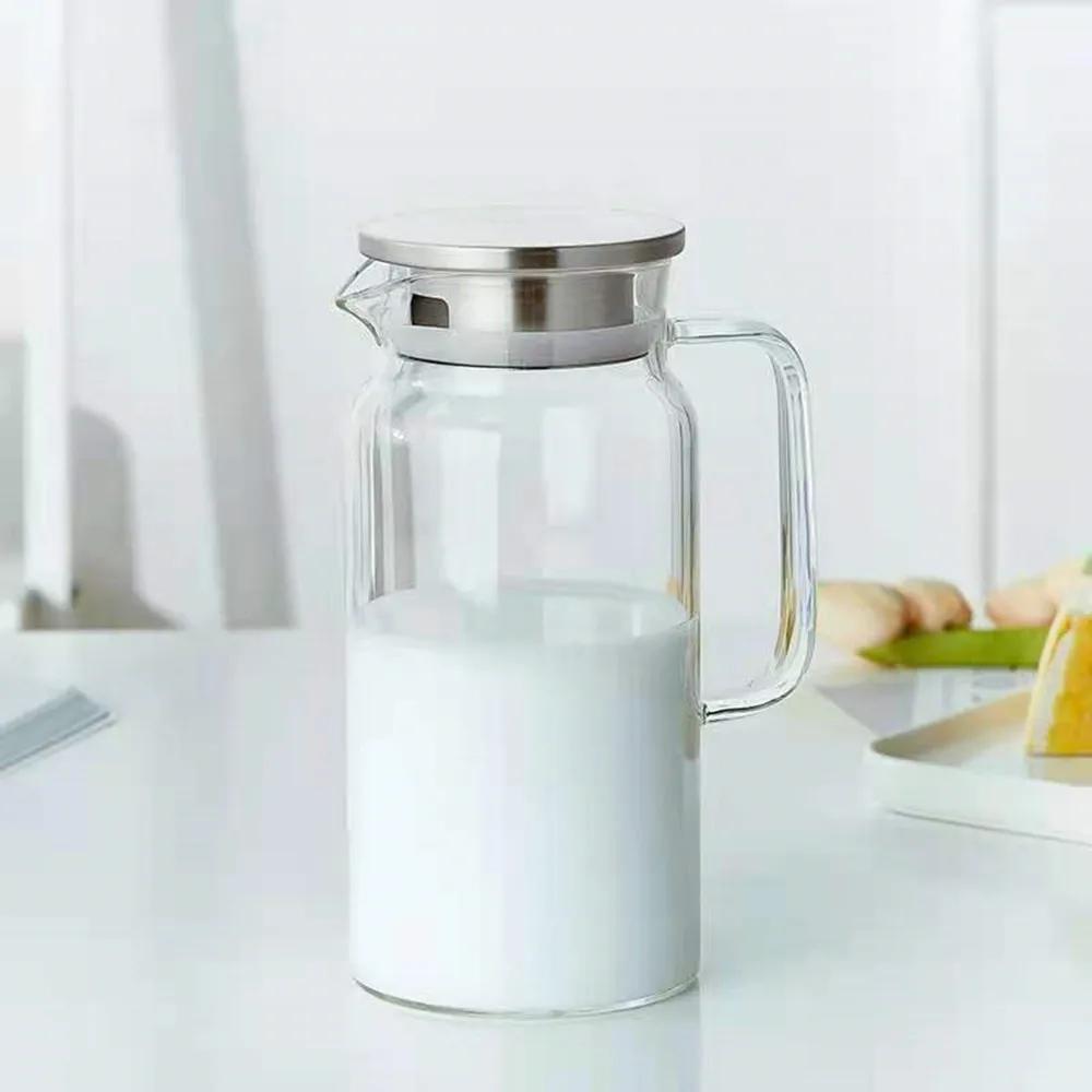 Borosilicate Glass Stove-top Kettle Large Capacity Teapot Heat Resistant Borosilicate For Tea Juice Water 1200ml 1600ml