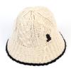 Universal Chemistry Edge Twist Ivory Knit Bucket Hat Knit