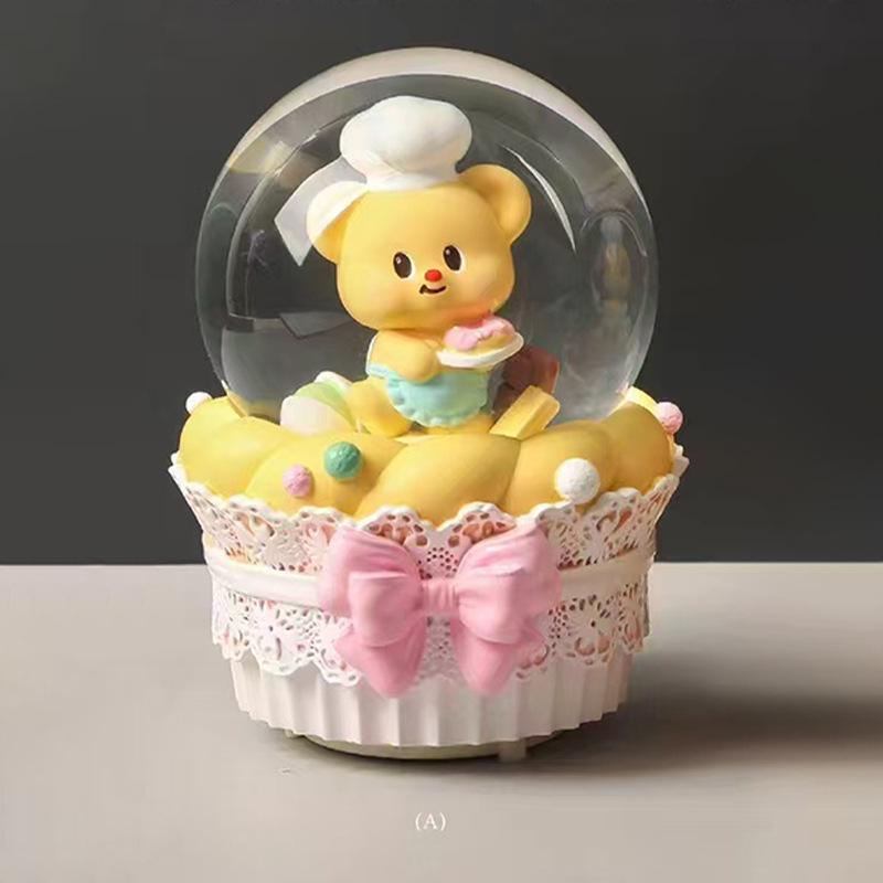 Астронавт Хрустальный шар Музыкальная шкатулка Украшение - Студент Снежный шар Подарок на день рождения