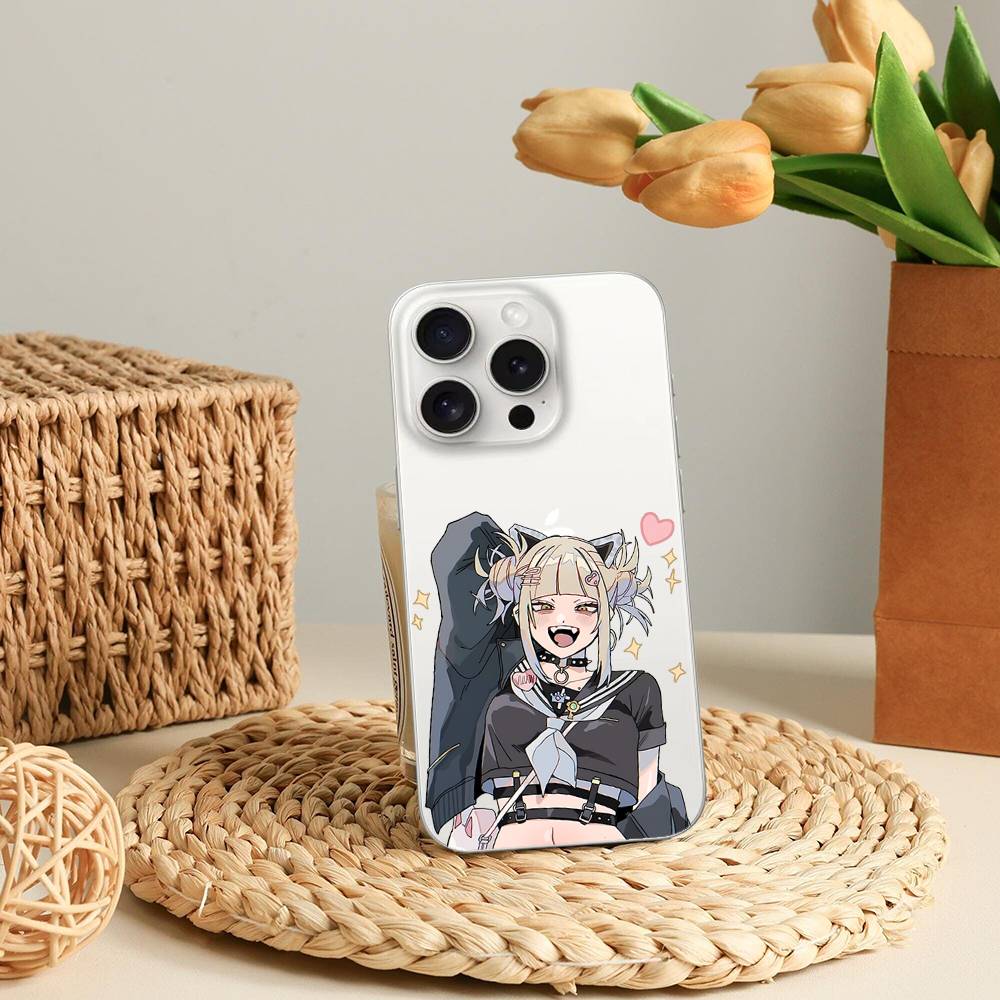 Чехол для телефона H-Himiko T-Toga Для IPhone 17 16 15 12 11 Pro Max 14 Plus 13 Mini Прозрачный Чехол Мягкий Funda