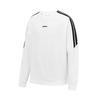 Adidas Comfortable Soft Skin-Friendly Striped Versatile Long Sleeve Sweatshirt Unisex Sweatshirt White KA2563