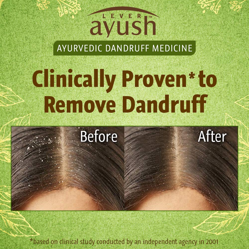 Шампунь для волос против перхоти с Нимом (175 мл), Anti Dandruff Neem Shampoo,  Lever Ayush