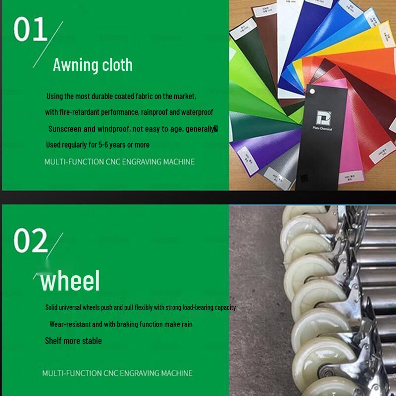 JINXIUTIANTANG Outdoor Retractable Canopy