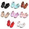 1 Pair 2.8*1.2cm Multicolor PU Leather Play House Change Clothes Game Doll Shoes Dolls Accessories