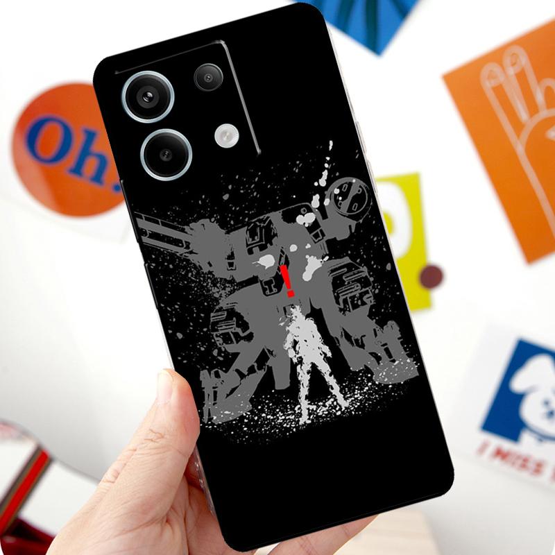 Чехол Metal Gear Solid для Xiaomi Redmi Note 13 10 11 12 14 Pro 11S 12S Чехол для Redmi 15 12C 13C 14C 10C 15C