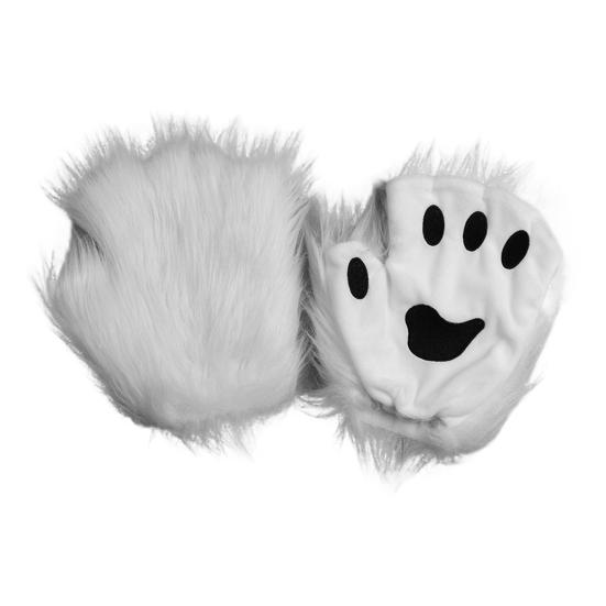 Подушка для лица лисы на Хэллоуин, косплей, хвост, аксессуары, меховые перчатки лисы, костюм для выступлений животных для маскарада, карнавала