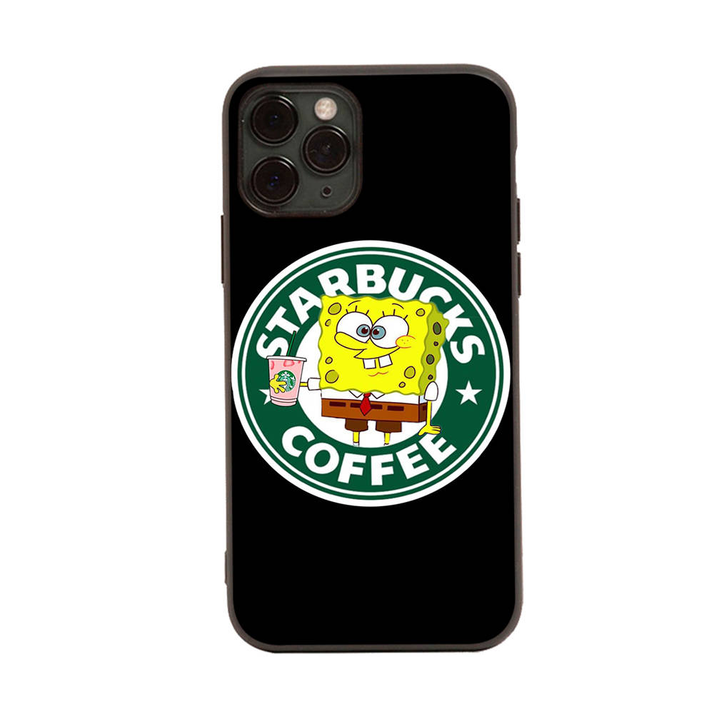 Чехол для OPPO Reno 8 6 5 Pro Find X3 A17 A3 A31 A38 A40 A53 A54 A55 A74 A76 A78 A77 A80 A94 A95 A96 Lite, черный чехол для дивана SI41 SpongeBob