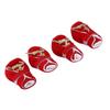 4pcs Dog Warm Shoes Cute Comfortable Warm Christmas Dog Winter Boots for Small Medium Dogs