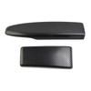 2pcs ABS Carbon Fiber Look Car Center Armrest Box Panel Cover For Benz C W204 E W212