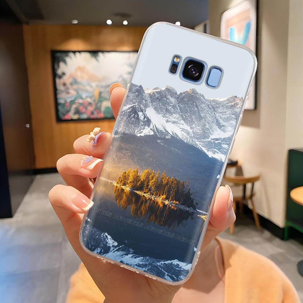 Чехол для Samsung Galaxy S8 Plus S 8 Чехол для телефона Милые Мультяшные Чехлы Расписной Мягкий ТПУ Чехол для Samsung S8 S8+ Защитный Fundas