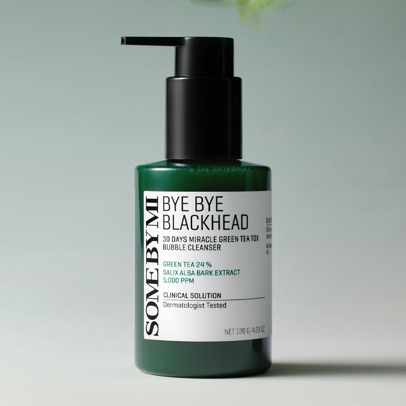 SOME BY MI Bye Bye Blackhead 30 Days Miracle Green Tea Tox Bubble Cleanser 120 г