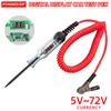 6 В 12 В 24 В 36 В 72 В постоянного тока автомобильный грузовик тестер напряжения цепи цифровой светодиодный длинный зонд ручка лампа автомобильные диагностические инструменты авто ремонт