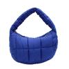 Korean Niche Fashionable Pleated Cloud Bag Female Foreign Style Solid Color Personalized Hand Carry Cotton Clothes Bag
