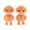Милый пудель Майло, флокированная кукла, фигурки, игрушка, каваий, Sylvanian Families, аниме-фигурки, коллекционные украшения для комнаты