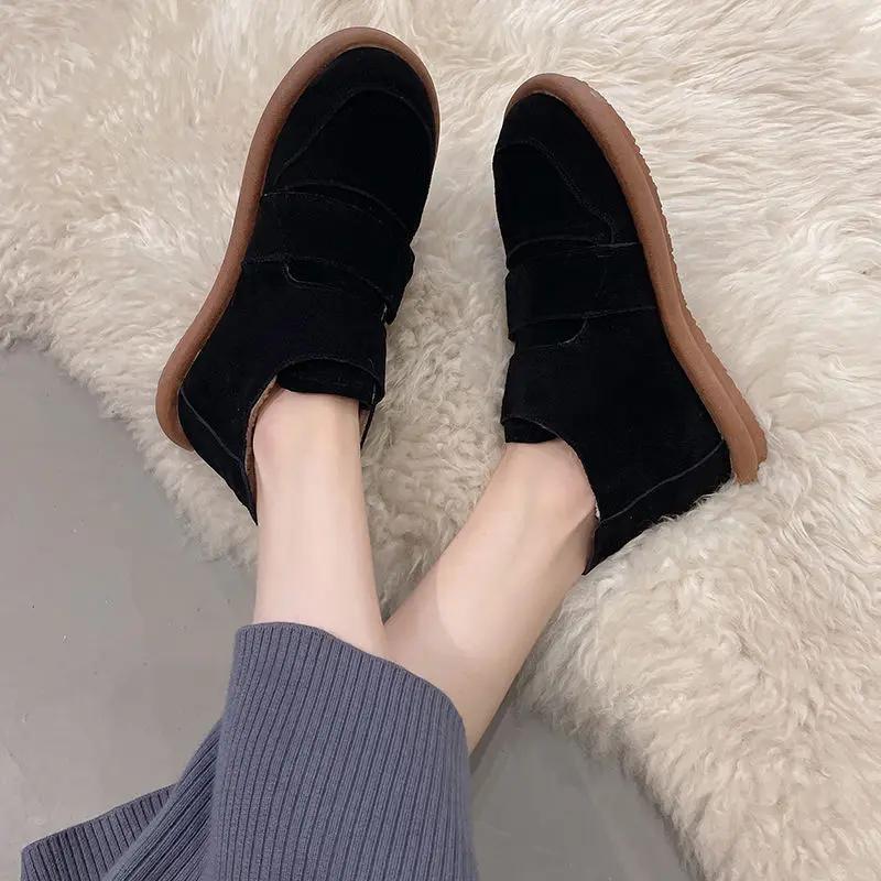 Ladies Snow Boots Elegant With Low Heels Female Shoes Ankle Work Booties Black Protective New Rock Comfortable Offer Fashion