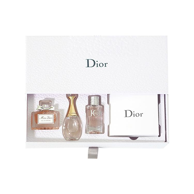 Dior Набор пробников парфюмерии J'adore/Miss Dior/Joy, Цветочный аромат