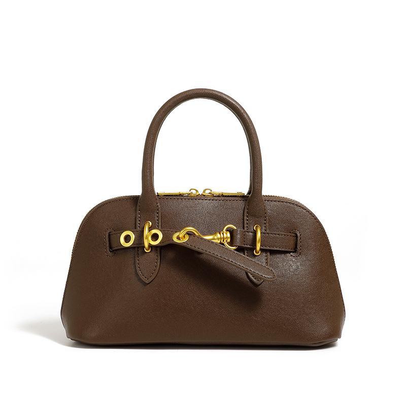 Женская сумка-чехол из высококачественной кожи 2025 года: Новая весенняя европейская и американская модная сумка-мессенджер для переноски и через плечо