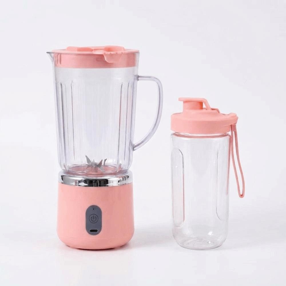 Double Cup Electric Juicer 700Ml Capacity Mini Juicer Must Have USB Juicer  Travel Use