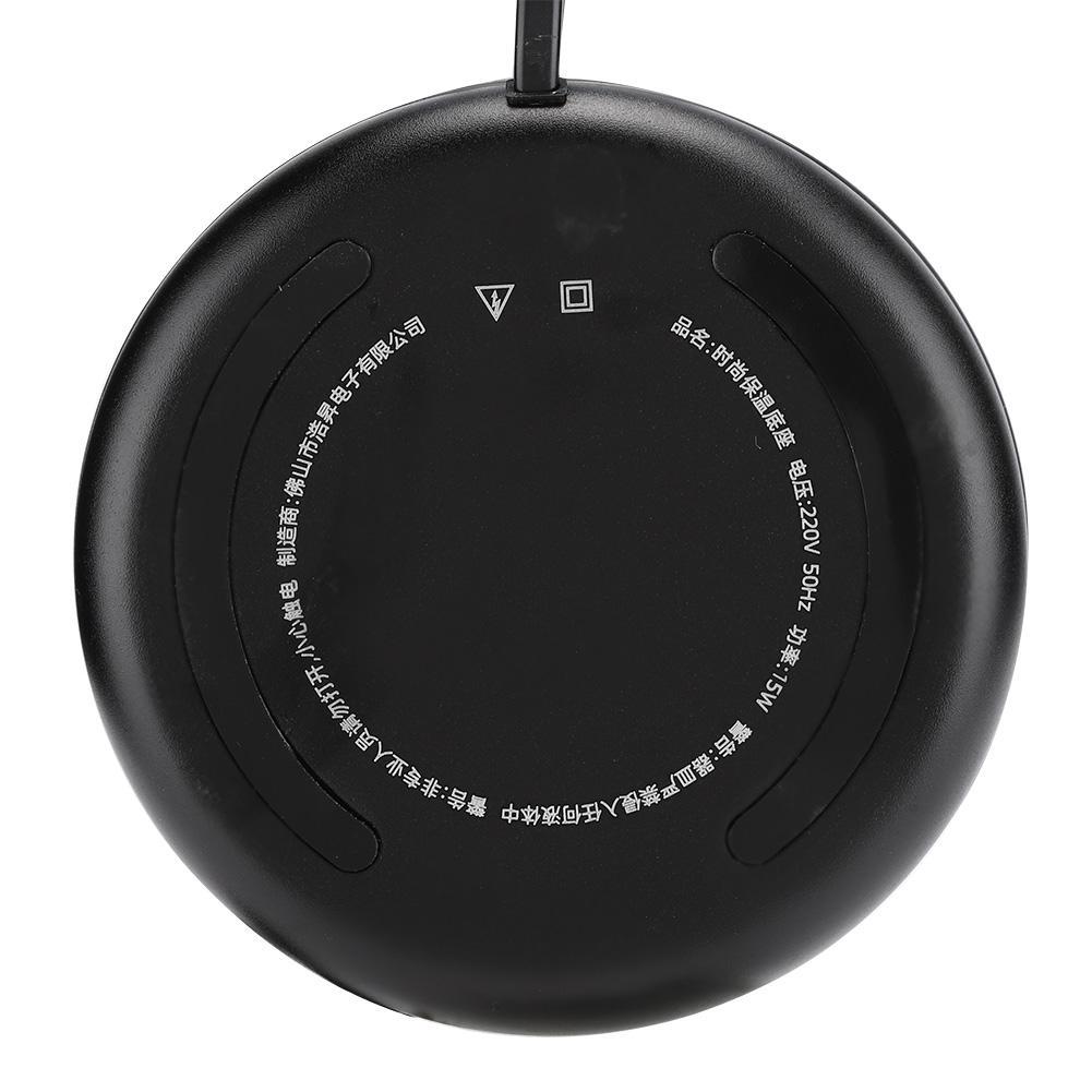 Электрический водонепроницаемый сенсорный нагревательный коврик для чашки, теплый коврик для кофе, чая, молока