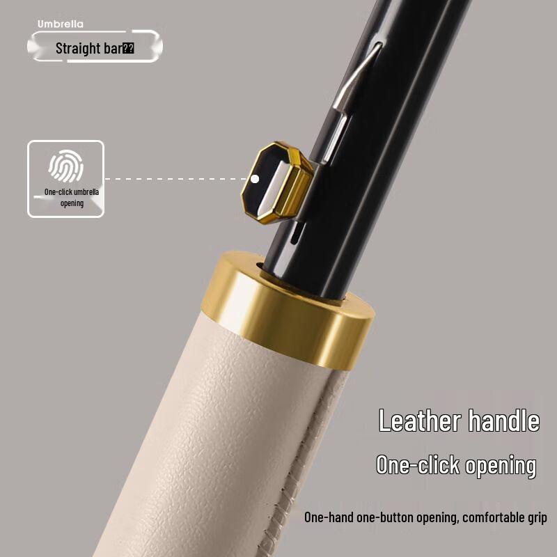 Automatic 24-Rib Long Handle UV Umbrella