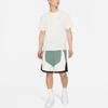Nike Basketball Creative Print Sports Crew Neck T-Shirt Men Tops Off-White DD0827-901