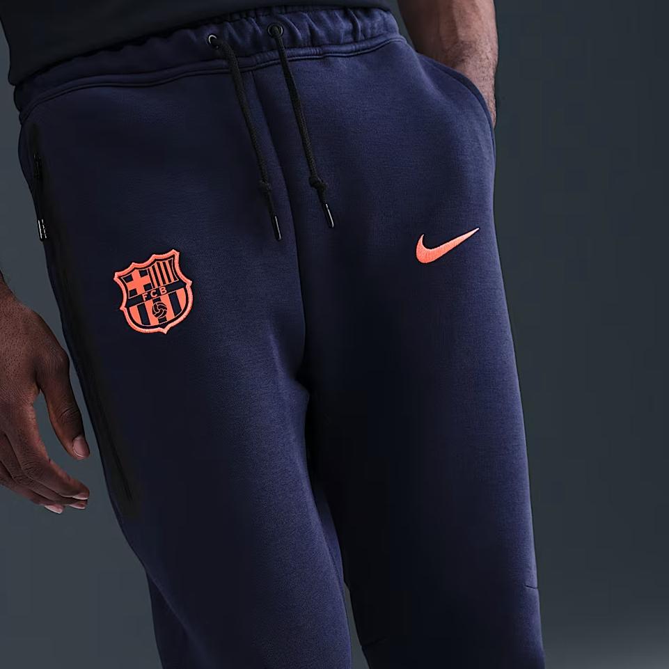Nike ФК Total 90 Барселона Клубные Удобные Длинные Штаны для Футбола Мужские Штаны Низ HQ1901-410