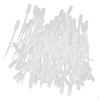 Pack of 100 1ML Plastic Transfer Pipettes Eye Dropper - Essential Oils