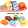 6 Style Mini Animal Shape Pull Back Car Model for Children Funny Toys Kids Gift