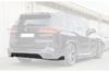 Диффузор заднего бампера V2 (2018-2022, черный глянец) для BMW X5 G05 2019- гг