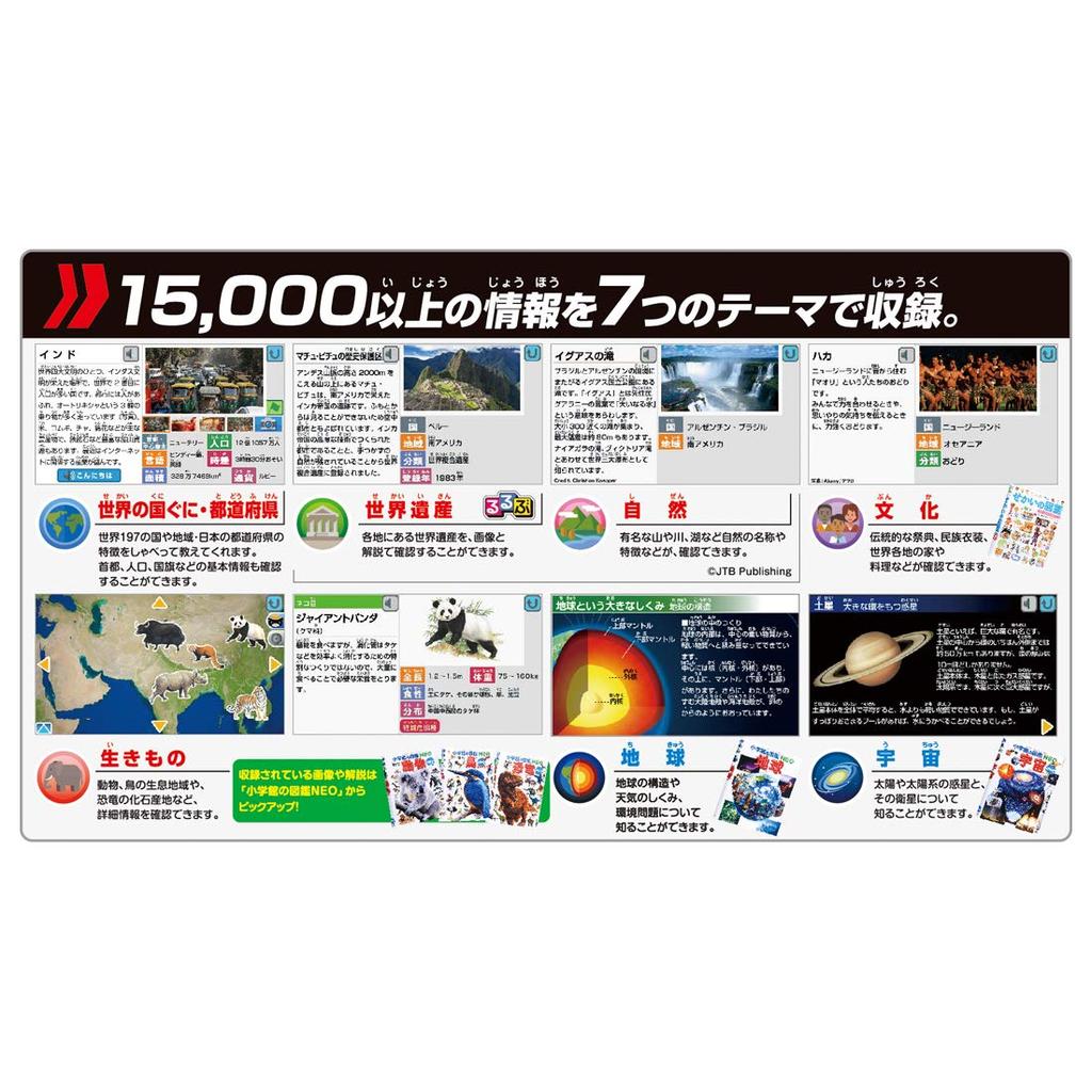 TAKARA TOMY Иллюстрированная книга Shogakukan NEOGlobe