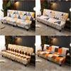 Geometric Sofa Bed Cover Without Armrest Folding Sofa Covers Elastic Sofa Couch Slipcovers For Living Room Furniture Protector