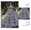 2025 Evening Wedding Dress: Studio Yarn, Outdoor Trailing Cake Skirt, Mori Style Travel Photography Gown