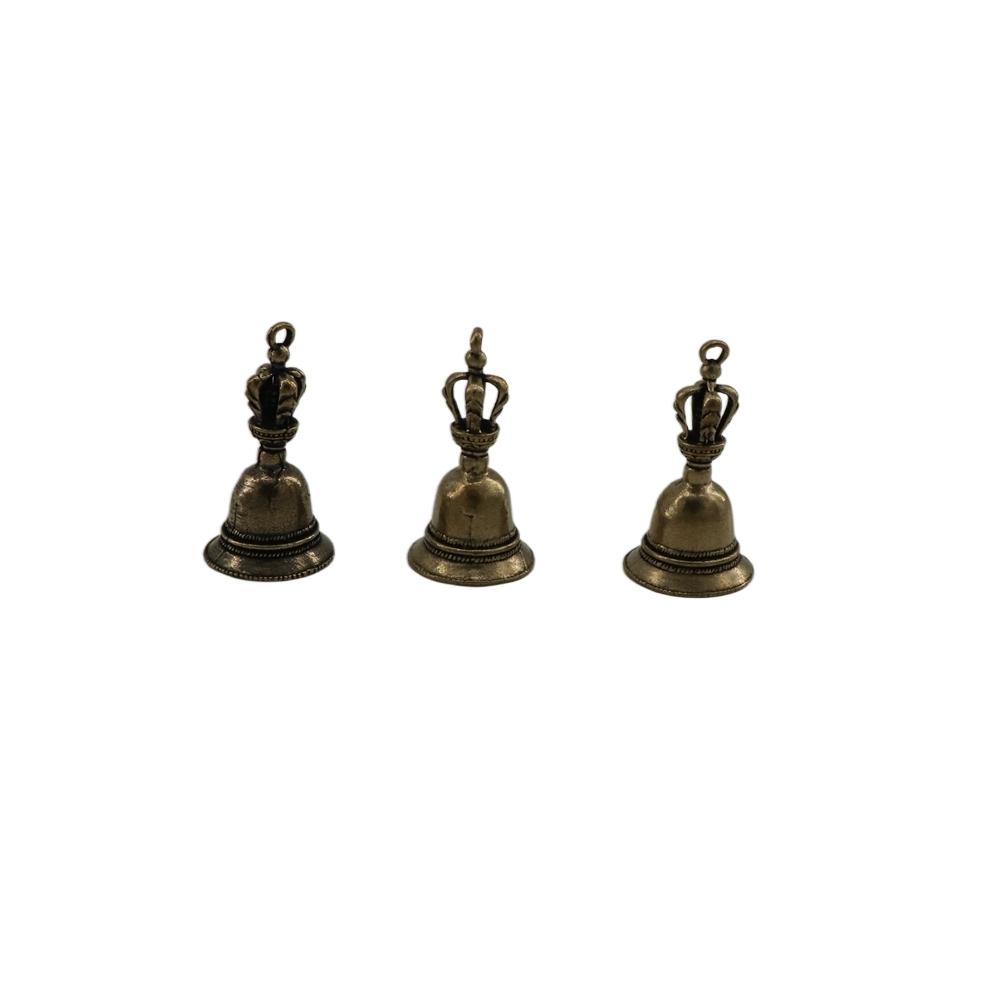 Die-casting Handicraft For Decoration Wind Bell Demon Subduing Bell Car Pendant Brass Bell