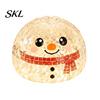 Stretchy Dumpling Toys 1/2/3/4Pcs Christmas Stress Relief Toy, Santa Snowman Reindeer Gingerbread Lollipop Sensory Squeeze Steamed Bun Fidget Toy for