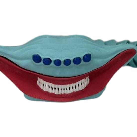 Игрушка Морское Животное, Напечатанная на 3D-принтере, Фигурка Ужасного Морского Существа с Подвижными Суставами, Шарнирная Модель Мифического Океанского Хищника, Декоративное Украшение