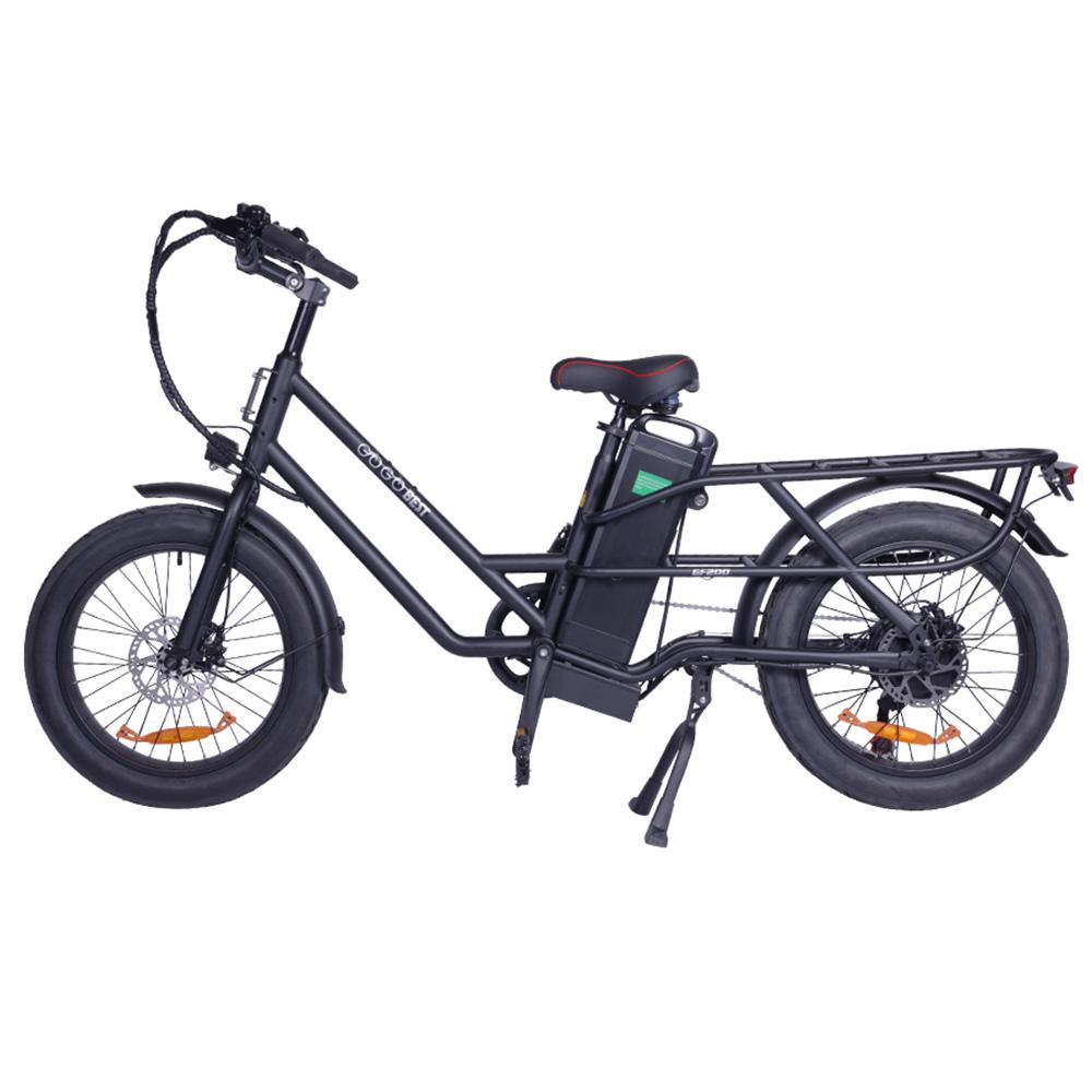 GOGOBEST GF200 Electric Bike, 500W Motor, 48V 15.6Ah Battery, 20*3.0 inch Tires, 45km/h Max Speed