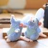 Adorable Plush Rat Keychain Soft Pp Cotton Stuffed Animal Toy Cute Bag Charm