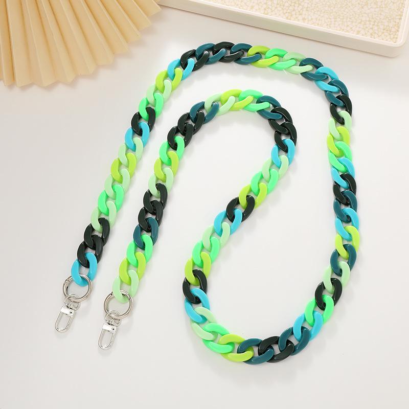 Yilian Jewelry акриловая плетеная цепочка для телефона и сумки через плечо