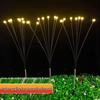 LED Wind-Powered Firefly Lights, 6 or 8 Heads, Outdoor Landscape Decoration for Parks and Streets