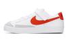 Кроссовки Blazer Low top Детские для скейтбординга Белый Красный Дети Возраст 3 7 Лет DA4075-106