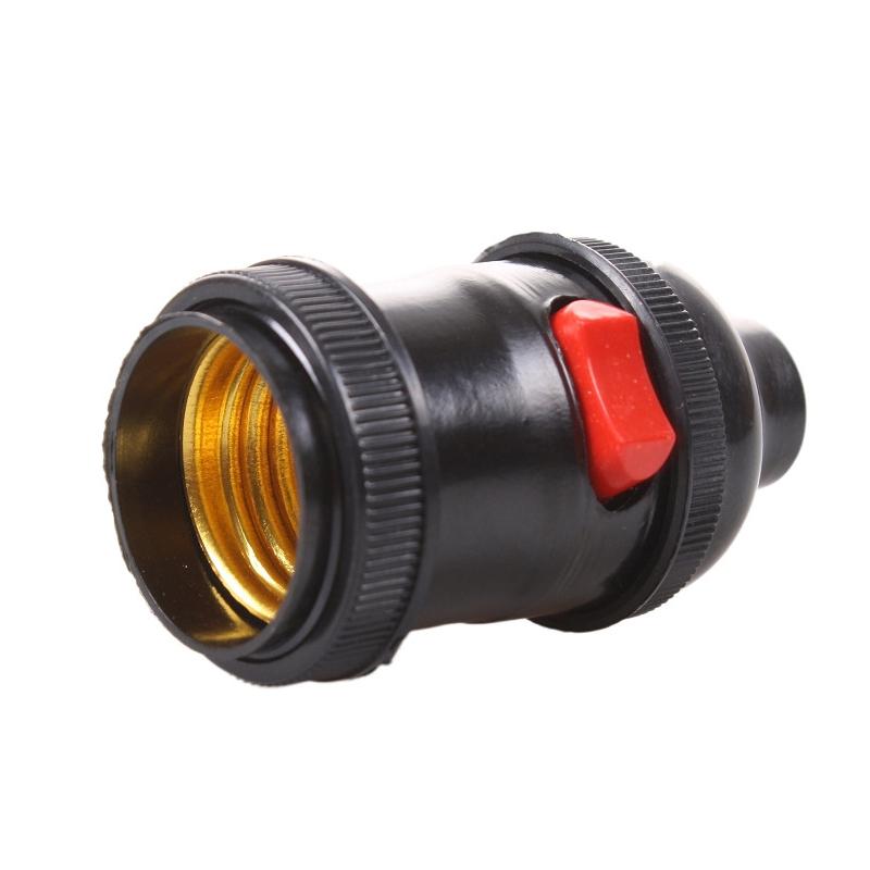 Hot Sale E27 Bakelite Plastic Lamp Holder Socket Lamp Holder Socket Base LED Terminal Bulb Types Vintage For Bedroom Office