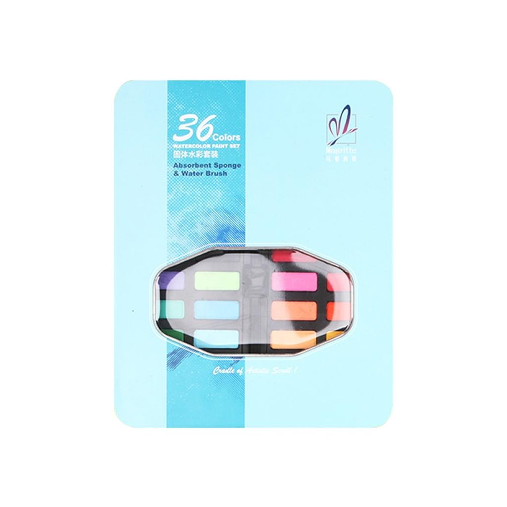 Подарочный набор профессиональных акварельных красок 36 цветов