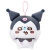 X Chiikawa X Sanrio Characters Doll Plush Toy 16cm [Momonga Kuromi] Approx.